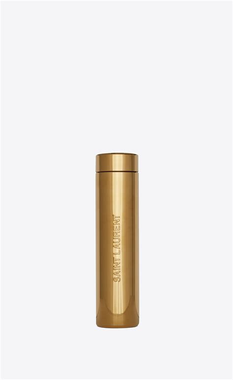 Saint Laurent travel mug in metal .